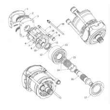 Запчасти Ремонт гидронасоса caterpillar 8U-4629